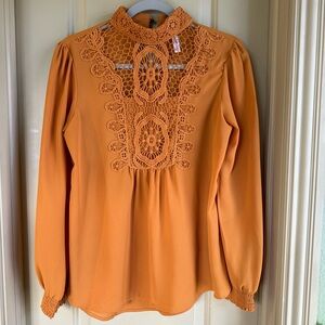 Women’s Xhilaration Top; Burnt Orange; Size M